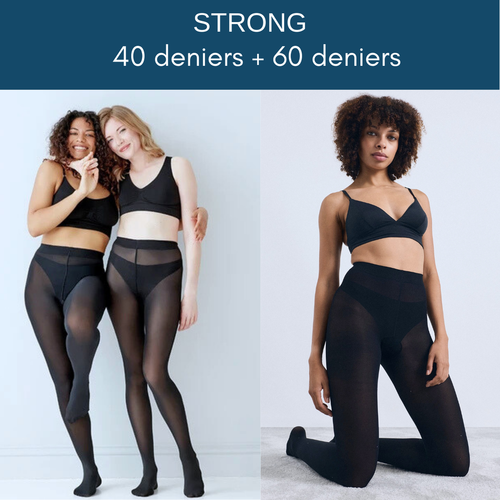 PACK STRONG : (40 DENIERS + 60 DENIERS)
